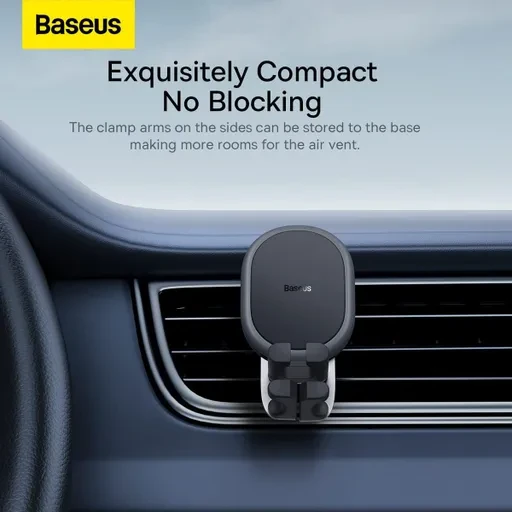 پایه نگهدارنده موبایل باسئوس مدل Baseus Stable Gravitational Car Mount Air (Air Outlet Version)