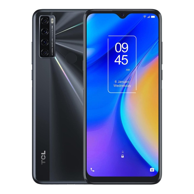 گوشی موبایل تی سی ال TCL 20SE دو سیم کارت ظرفیت 64 گیگابایت و رم 4 گیگابایت (بیمه+کاور+گلس)