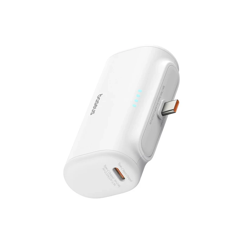پاوربانک 20  وات باسئوس مدل Compact Fast Charging Type-C Edition ظرفیت 5000 میلی آمپر ساعت
