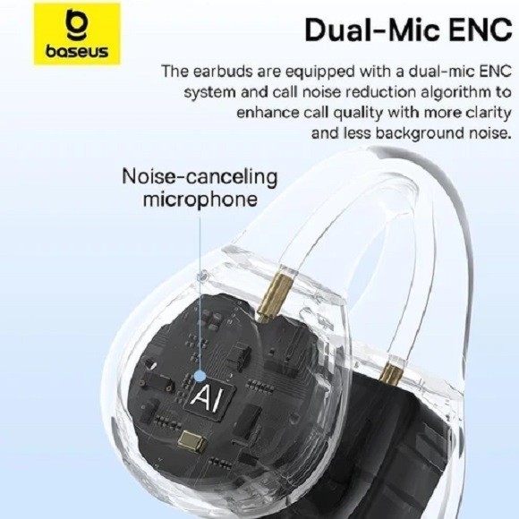 هدفون بی سیم باسئوس مدل Baseus AirGo AS01