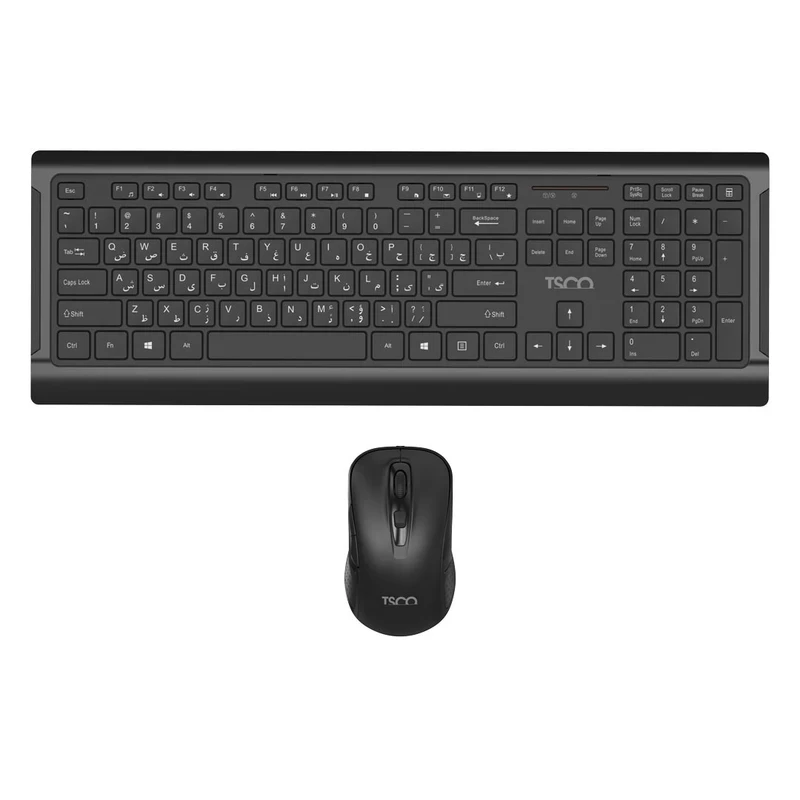 کیبورد و ماوس بی سیم تسکو TSCO TKM7023W