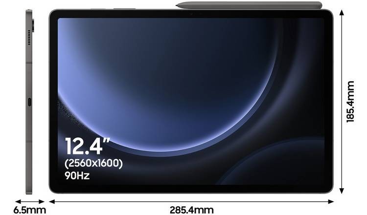 تبلت سامسونگ مدل Galaxy Tab S9 FE Plus 5G تک سیم کارت ظرفیت 256 گیگابایت و رم 12 گیگابایت