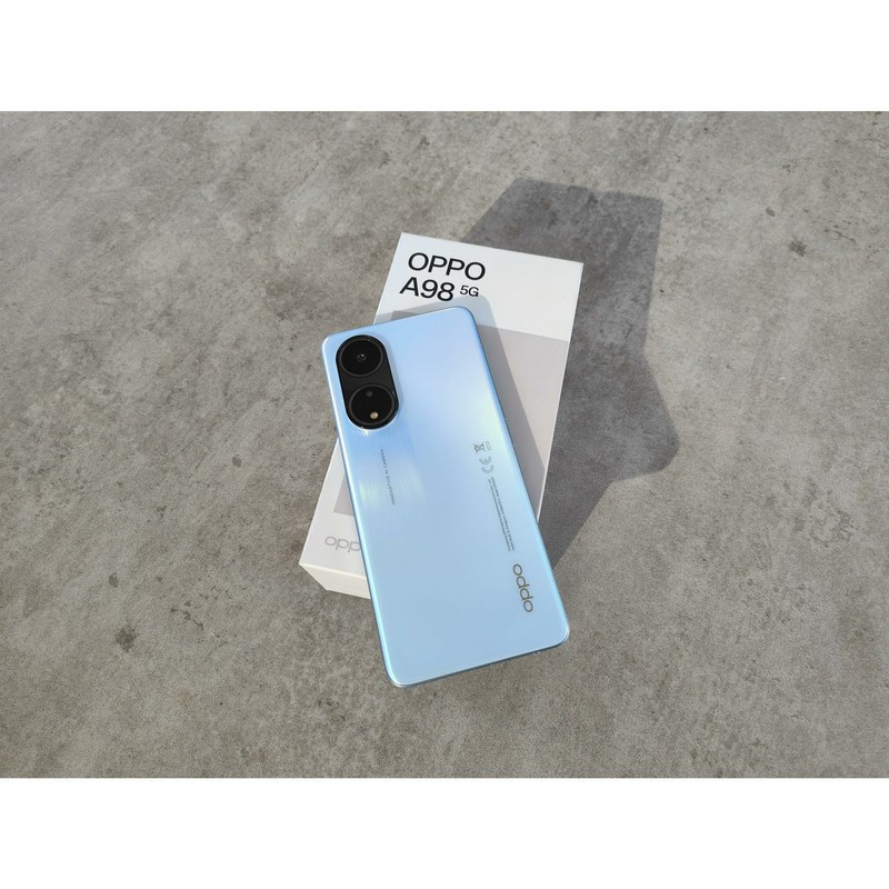 گوشی موبایل اوپو A98 5G دو سیم کارت ظرفیت 256 گیگابایت و رم 8 گیگابایت + بیمه