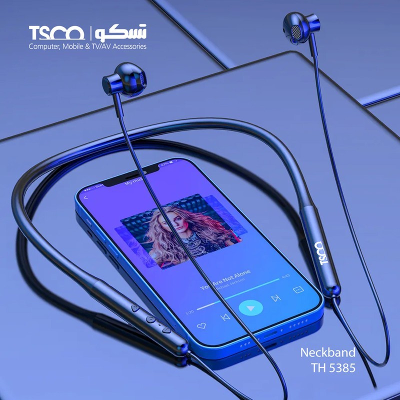هندزفری بلوتوثی گردنی تسکو TH5385