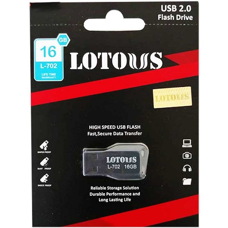 فلش مموری لوتوس مدل L-701 ظرفیت 16 گیگابایت