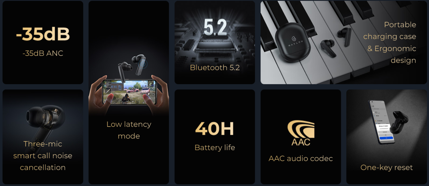 هندزفری بلوتوثی هایلو Haylou X1 pro