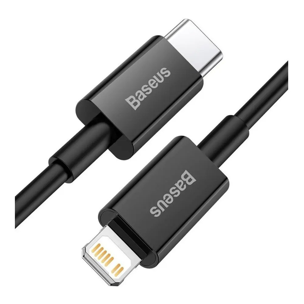 کابل تبدیل USB-C به لایتنینگ باسئوس مدل SUPERIOR SERIES CATLYS-A01 20w طول 1 متر