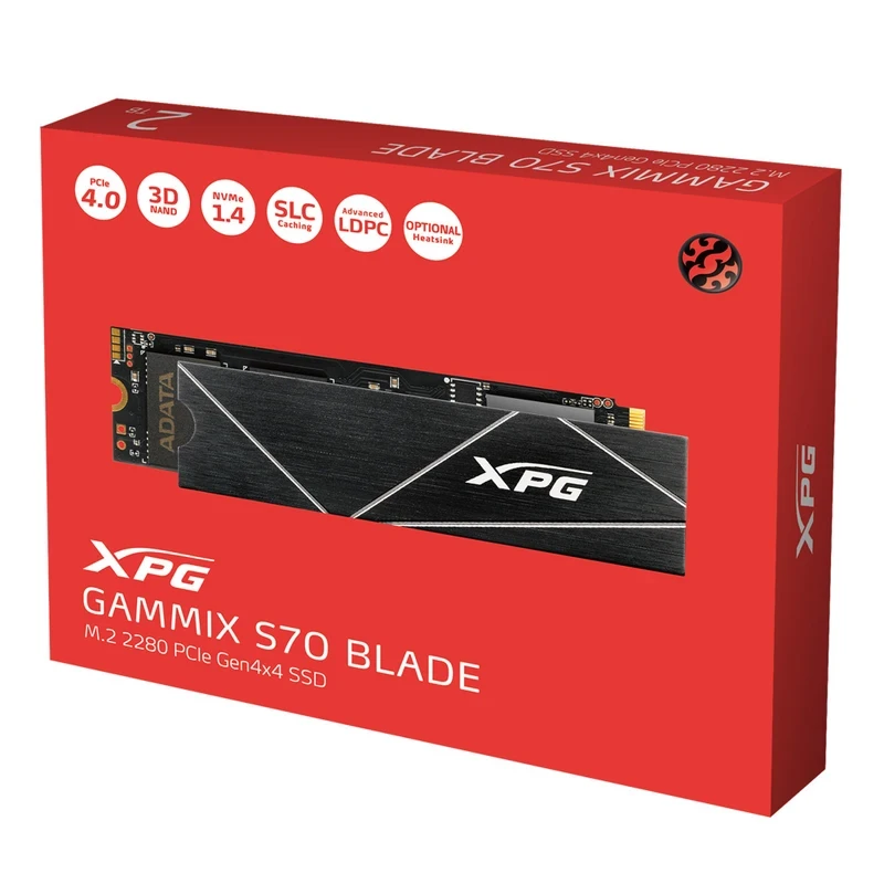 اس اس دی اینترنال ایکس پی جی ای دیتا مدل XPG Gammix S70 Blade با ظرفیت 1 ترابایت