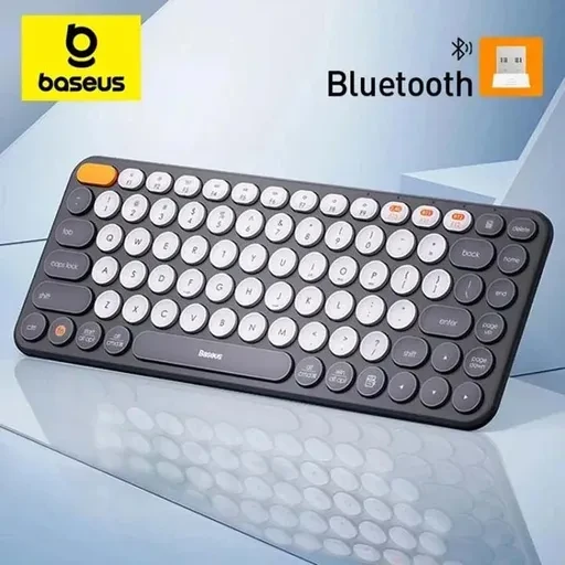 کیبورد بی سیم باسئوس مدل Baseus K01A Tri-Mode