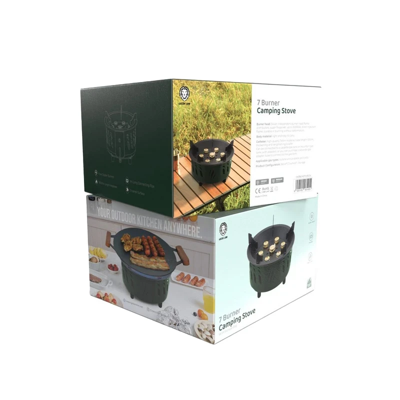 اجاق گاز مسافرتی گرین لاین مدل 7burner