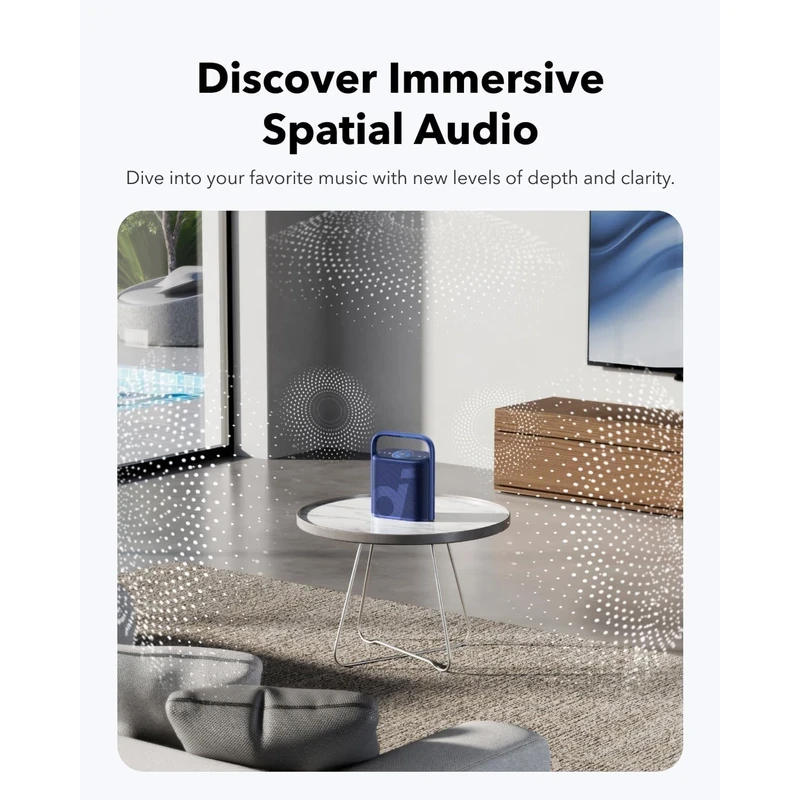 اسپیکر بلوتوثی قابل حمل انکر مدل ANKER A3131 Soundcore Motion X500