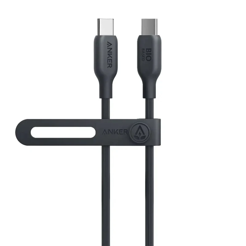 کابل شارژ USB-C به USB-C انکر مدل ANKER Bio-Based A80F1 طول 0.9 متر