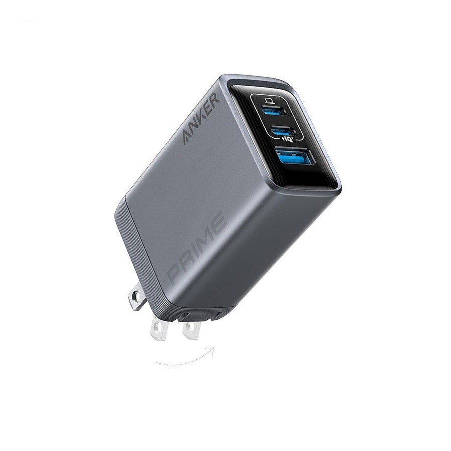 شارژر دیواری انکر مدل Anker Prime Charging A2688 با توان 100 وات و3 پورت خروجی