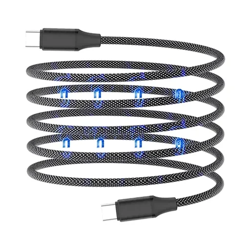 کابل شارژر USB-C به USB-C هیمی مدل Himi Fusion O VQ-D12M توان 100 وات طول 1.5 متر