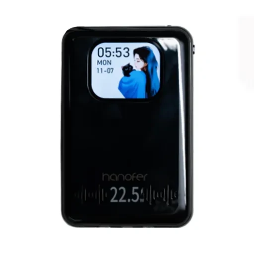 پاوربانک هانوفر مدل Hanofer 10000 mAh 4output Smart treasure ظرفیت 10000 میلی آمپر ساعت و توان 22.5 وات