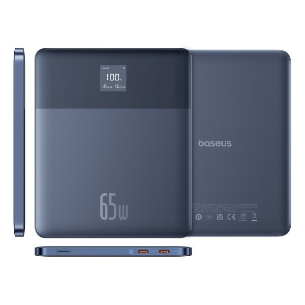 پاوربانک 65W باسئوس مدل Baseus Blade2 Intelligent Edition P1006380 ظرفیت 12000 میلی آمپر