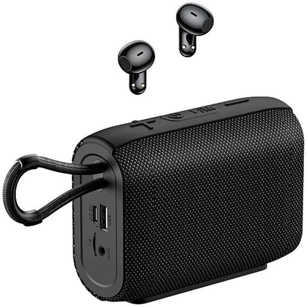 اسپیکر بلوتوثی به همراه هندزفری بلوتوثی بیسیم ریمکس RB-M17