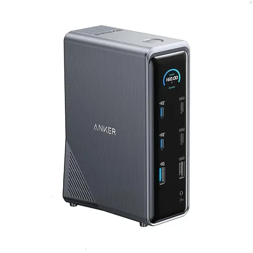 هاب شارژ ۱۴ پورت انکر 160 وات مدل Anker Prime Docking Station 14-Port A83B6