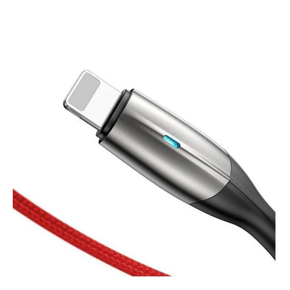 کابل تبدیل USB به لایتنینگ باسئوس مدل Horizontal Cable USB CALSP-B09 طول 1 متر