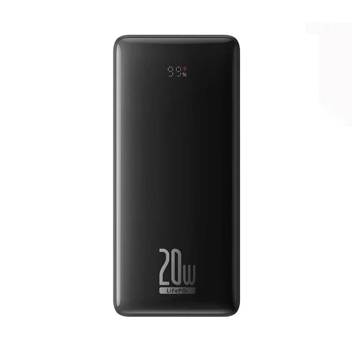 پاوربانک باسئوس مدل Baseus LiFePO4 Digital Display Power Bank 18400mAh 20W ظرفیت 18400 میلی آمپرساعت توان 20 وات