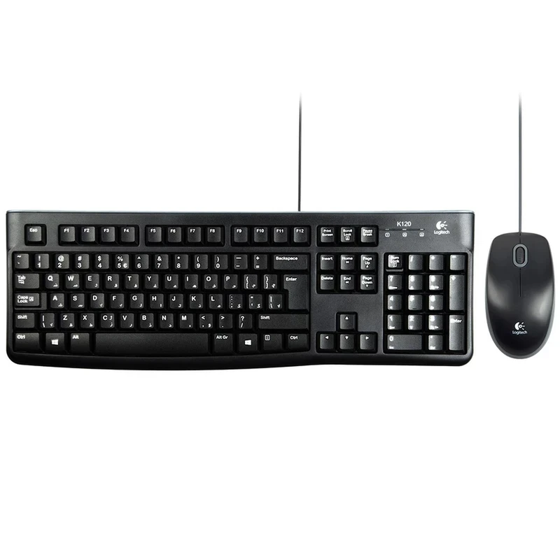 کیبورد و ماوس سیمی لاجیتک مدل Logitech MK120