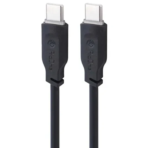 کابل شارژ USB-C به USB-C پرووان مدل ProOne PCC141 توان 60 وات طول 1.2 متر