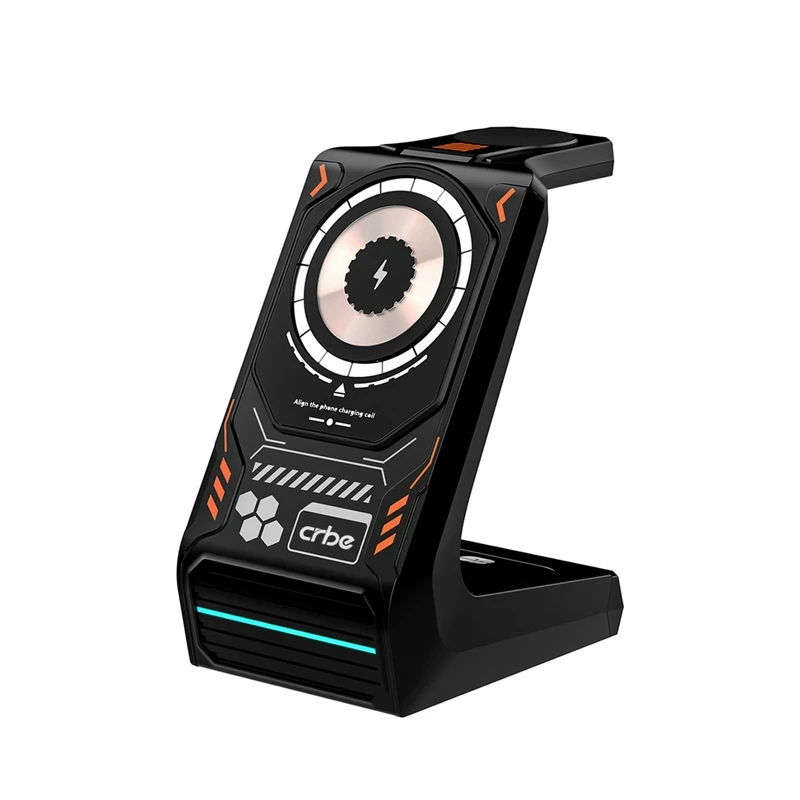 شارژر رومیزی بی سیم 15 وات کربی مدل W102 3IN1