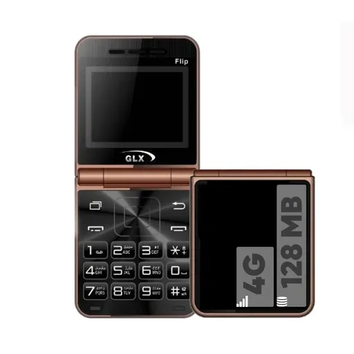 گوشی موبایل جی ال ایکس مدل Classic Flip 4G دو سیم کارت