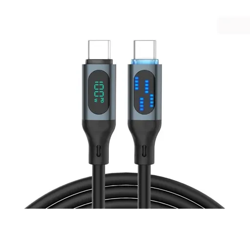 کابل شارژر USB-C به USB-C هیمی مدل Himi Fusion Max 2 VQ-D140 توان 100 وات طول 1.5 متر