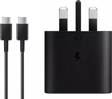 شارژر 45W سه پین سامسونگ EP-T4510 به همراه کابل تبدیل Type-C to Type-C