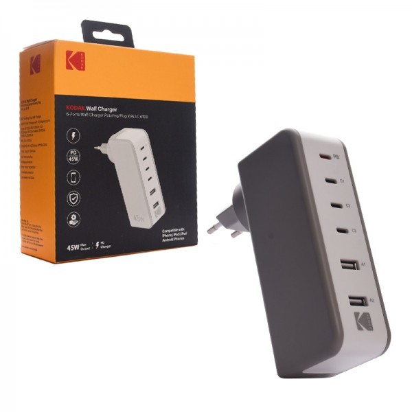 شارژر دیواری کداک 45 وات مدل WALLC-6109