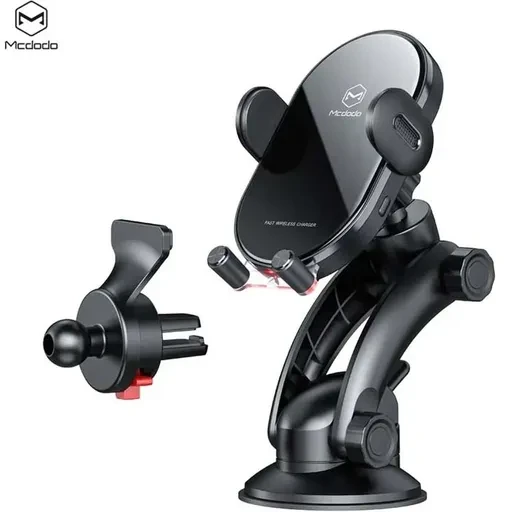شارژر بی‌سیم و پایه نگهدارنده موبایل مک دودو  CH-7620 توان 15 وات