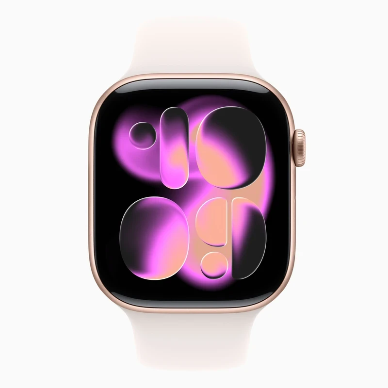 ساعت هوشمند 46 میلی متری اپل Series 11 Aluminum Case با بند سیلیکونی