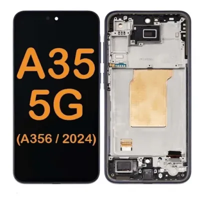 تاچ و ال سی دی گوشی موبایل سامسونگ مدل A36 - 5G (A356) W.F BLACK (SERVICE PACK)