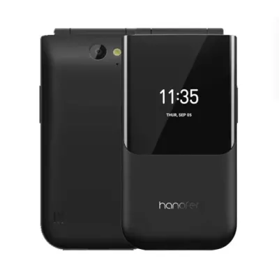 گوشی موبایل هانوفر مدل 2760 Flip 2023 دو سیم کارت ظرفیت 128 مگابایت و رم 128 مگابایت