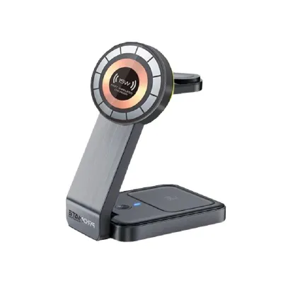 شارژر بی سیم پرومیت مدل Promat Transfold با توان 15 وات