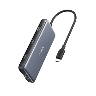 هاب ۸ پورت انکر Anker PowerExpand A8383 با کابل USB-C
