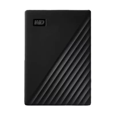 هارد اکسترنال وسترن دیجیتال مدل My Passport ظرفیت چهار ترابایت دارای رابط USB Type-A 3.2