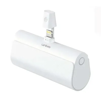 پاوربانک یونیوو مدل Univo UN5000 Lightning ظرفیت 4500 میلی آمپر ساعت