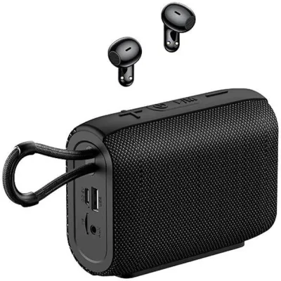 اسپیکر بلوتوثی به همراه هندزفری بلوتوثی بیسیم ریمکس RB-M17