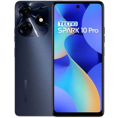 گوشی موبایل تکنو Spark 10 Pro دو سیم کارت ظرفیت 128 گیگابایت و رم 8 گیگابایت به همراه گلس