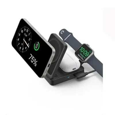 شارژر بی سیم نکر مدل Anker MagGo Wireless Charging B2557 توان 15 وات