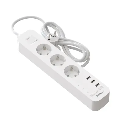 پاور استریپ هادرون (چند راهی برق) Hadron P323 به طول 1.8 متر