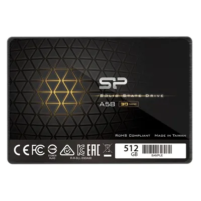 حافظه اس اس دی اینترنال سیلیکون پاور مدل Silicon Power Ace A58 Int ظرفیت 512 گیگابایت