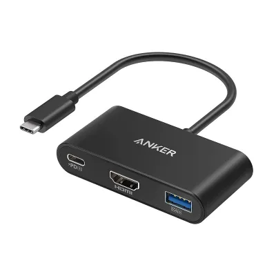 هاب ۳ پورت انکر Anker PowerExpand A8339 با کابل USB-C