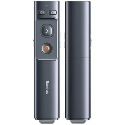 پرزنتر و پویینتر باسئوس باتری خور مدل Baseus Orange Dot Wireless Presenter (Red Laser)