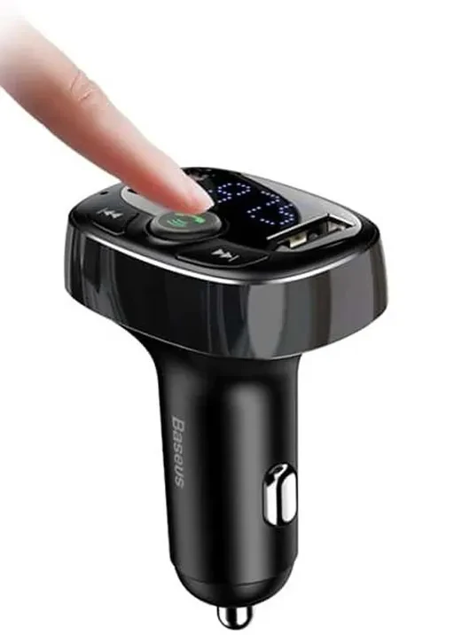 شارژر فندکی بلوتوثی باسئوس T Shaped S-09A