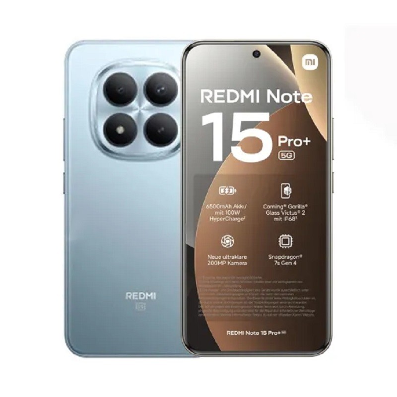 گوشی موبایل شیائومی Redmi Note 15 Pro PLUS 5G دو سیم کارت ظرفیت 512 گیگابایت و رم 12 گیگابایت