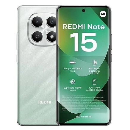گوشی موبایل شیائومی  Redmi Note 15 4G دو سیم کارت ظرفیت 256 رم 8 گیگابایت
