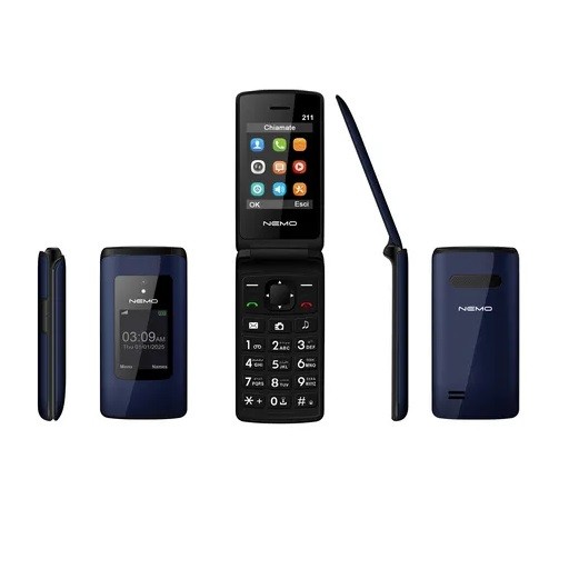 گوشی موبایل نمو E211 دو سیم کارت ظرفیت 32 مگابایت و رم 24 مگابایت